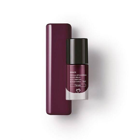 Esmalte Natura 8ml Marsala - Consultores Natura Maria e Moises