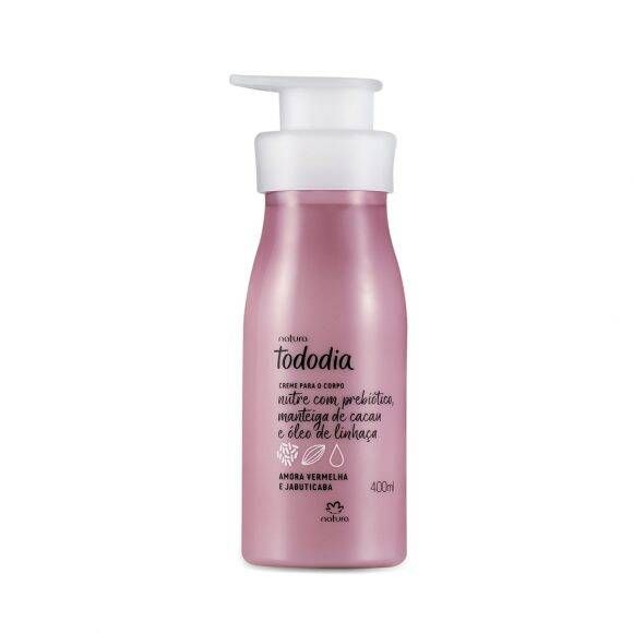 Hidratante Tododia para o corpo 400ml Amora Vermelha e Jabuticaba (88103)
