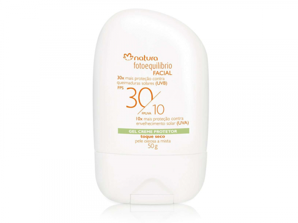 Gel Creme Protetor Facial FPS 30/FPUVA 10 50g (Pele Mista a Oleosa)